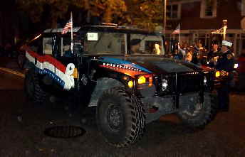National Guard hummer