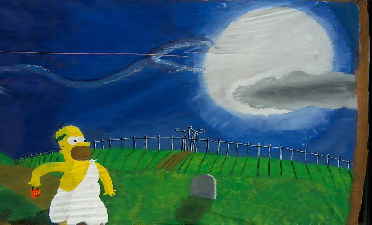 Homer - moon -1