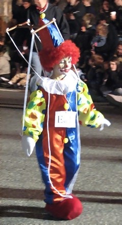clown puppet