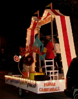 big top circus float