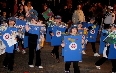 girl scouts recycled