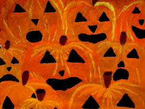 group-o-pumpkins
