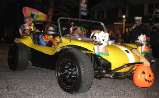 decorated beach buggy
