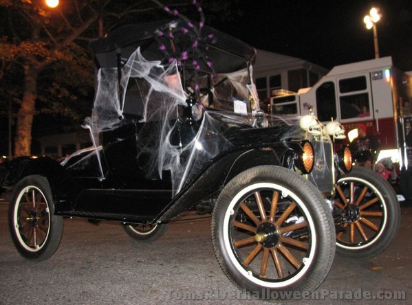 decorated antique car