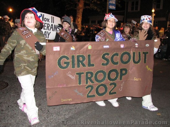 girl scout troop 202 banner