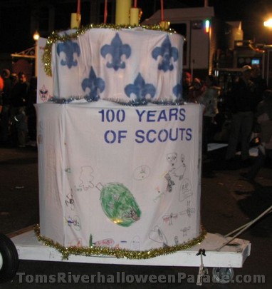 scouting bday cake