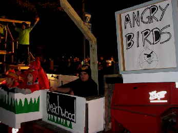 angry bird float