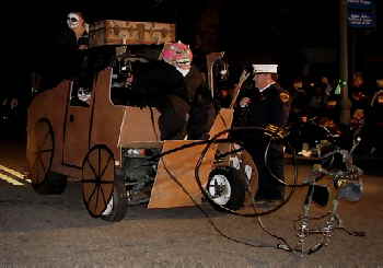 ghost horse and carriage