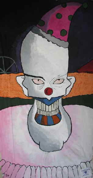 Clown-scary