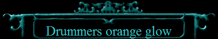 Drummers orange glow