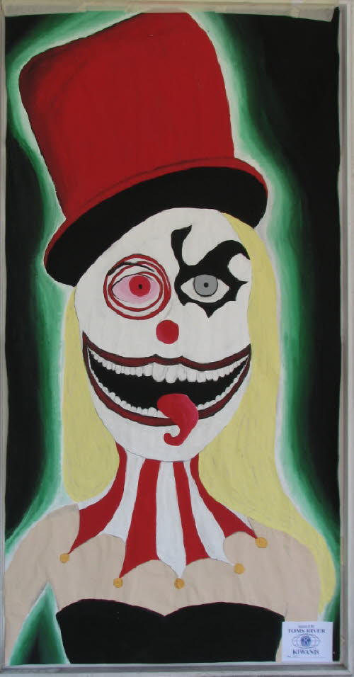 Clown Red Top Hat