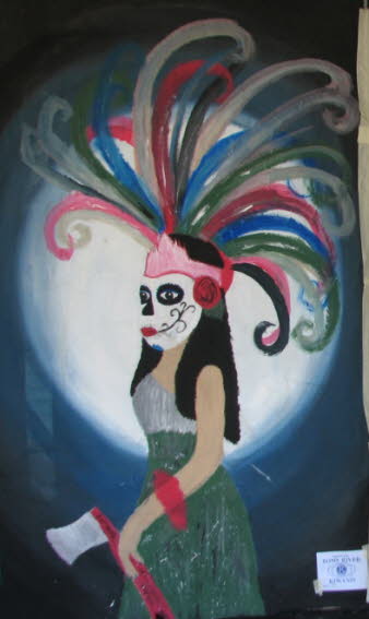 Inca Pincess with Ax