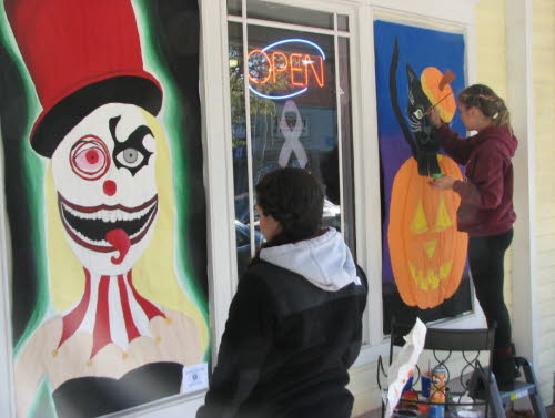 Paint Clown and PumpkinCat